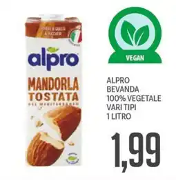 Supermercati Piccolo Alpro bevanda 100% vegetale vari tipi offerta