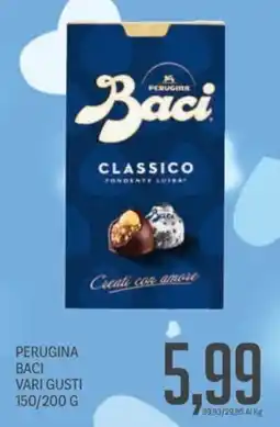 Supermercati Piccolo Perugina baci vari gusti offerta