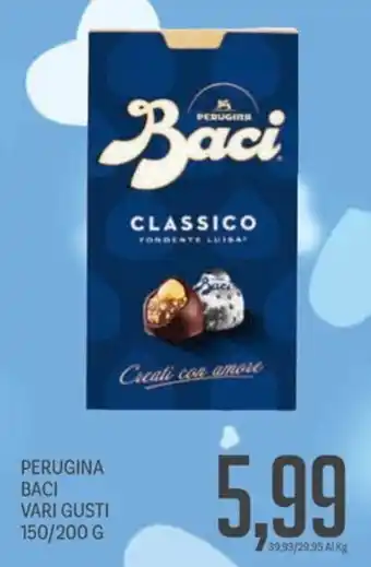 Supermercati Piccolo Perugina baci vari gusti offerta