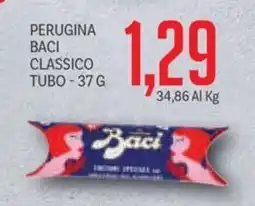 Supermercati Piccolo Perugina baci classico tubo offerta