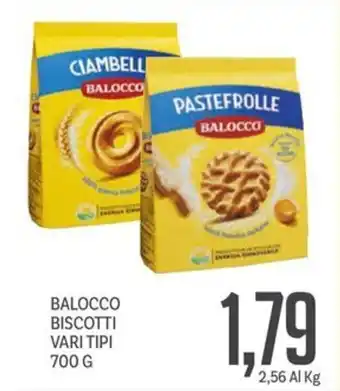 Supermercati Piccolo Balocco biscotti vari tipi offerta