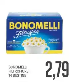 Supermercati Piccolo Bonomelli filtrofiore 14 bustine offerta