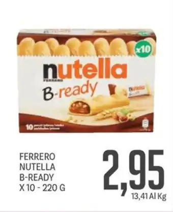 Supermercati Piccolo Ferrero nutella b-ready offerta