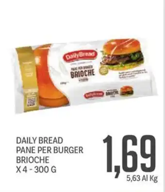 Supermercati Piccolo Daily bread pane per burger brioche offerta