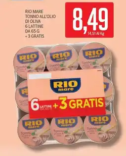 Supermercati Piccolo Rio mare tonno all'olio di oliva offerta