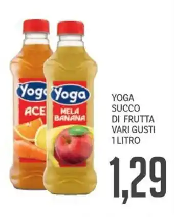 Supermercati Piccolo Yoga succo di frutta vari gusti offerta