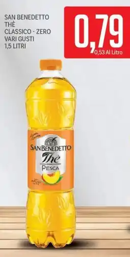 Supermercati Piccolo San benedetto thè classico-zero offerta