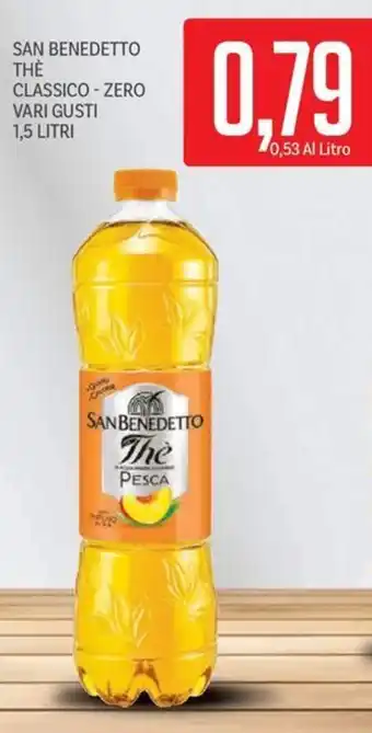 Supermercati Piccolo San benedetto thè classico-zero offerta