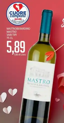 Supermercati Piccolo Mastroberardino mastro vari tipi offerta