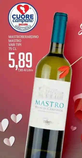 Supermercati Piccolo Mastroberardino mastro vari tipi offerta