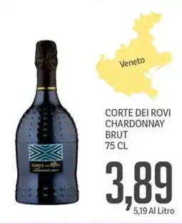 Supermercati Piccolo Corte dei rovi chardonnay brut offerta