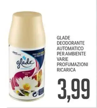 Supermercati Piccolo Glade deodorante automatico per ambiente varie profumazioni ricarica offerta