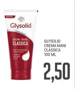 Supermercati Piccolo Glysolid crema mani classica offerta