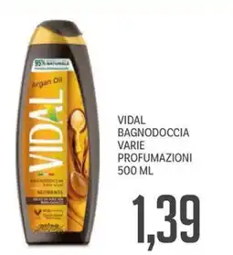 Supermercati Piccolo Vidal bagnodoccia varie profumazioni offerta