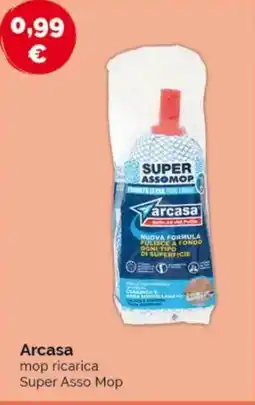 Acqua & Sapone Arcasa mop ricarica Super Asso Mop offerta