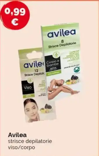 Acqua & Sapone Avilea strisce depilatorie viso/corpo offerta