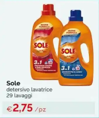 Acqua & Sapone Sole detersivo lavatrice offerta