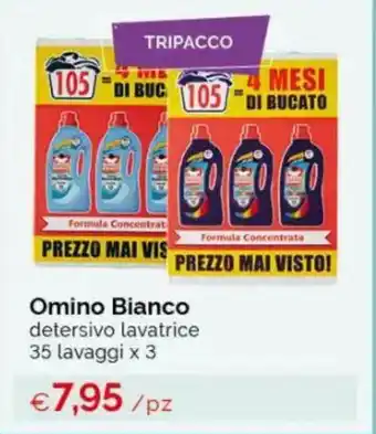 Acqua & Sapone Omino Bianco detersivo lavatrice offerta