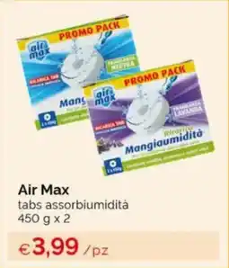 Acqua & Sapone Air Max tabs assorbiumidità offerta