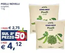 Esselunga Piselli novelli surgelati, offerta