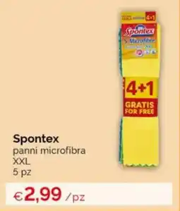 Acqua & Sapone Spontex panni microfibra XXL offerta