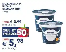 Esselunga Mozzarella di bufala campana dop offerta