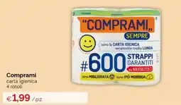 Acqua & Sapone Comprami carta igienica 4 rotoli offerta