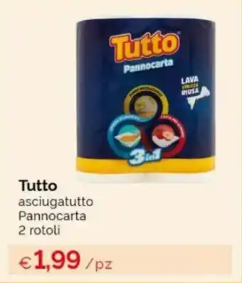 Acqua & Sapone Tutto asciugatutto Pannocarta 2 rotoli offerta