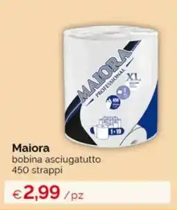 Acqua & Sapone Maiora bobina asciugatutto 450 strappi offerta