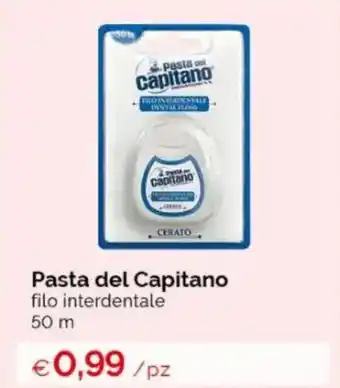 Acqua & Sapone Pasta del Capitano filo interdentale 50 m offerta