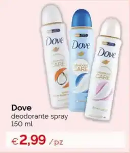 Acqua & Sapone Dove deodorante spray offerta