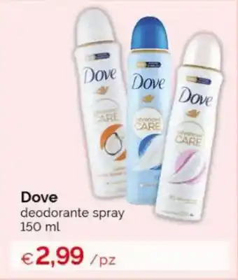 Acqua & Sapone Dove deodorante spray offerta