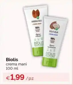 Acqua & Sapone Biolis crema mani offerta