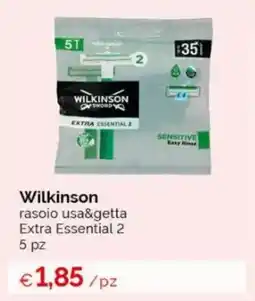 Acqua & Sapone Wilkinson rasoio usa&getta Extra Essential 2 offerta