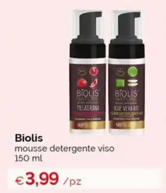 Acqua & Sapone Biolis mousse detergente viso offerta