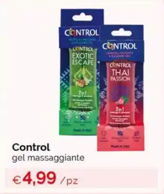 Acqua & Sapone Control gel massaggiante offerta