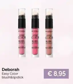 Acqua & Sapone Deborah Easy Color blush&lipstick offerta