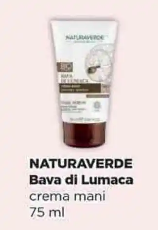 Acqua & Sapone NATURAVERDE Bava di Lumaca crema mani offerta