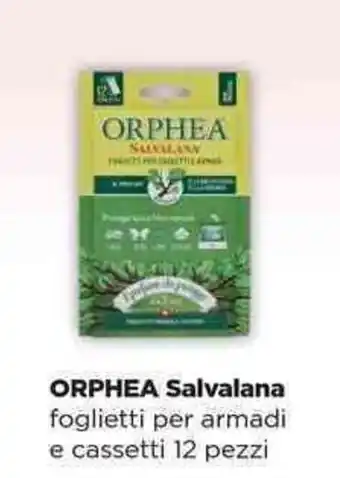 Acqua & Sapone ORPHEA Salvalana foglietti per armadi e cassetti offerta