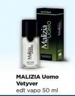 Acqua & Sapone MALIZIA Uomo Vetyver edt vapo offerta