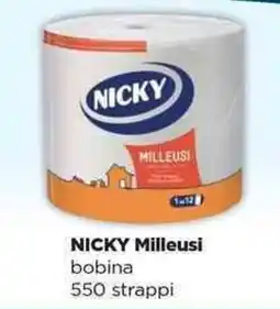 Acqua & Sapone NICKY Milleusi bobina offerta