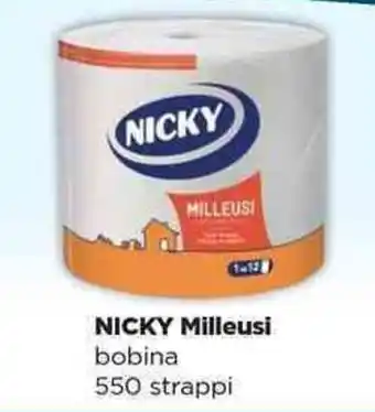 Acqua & Sapone NICKY Milleusi bobina offerta