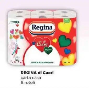 Acqua & Sapone REGINA di Cuori carta casa offerta