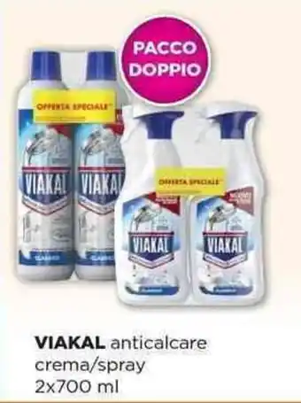 Acqua & Sapone VIAKAL anticalcare crema/spray offerta