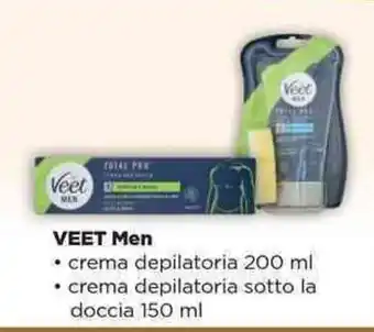 Acqua & Sapone VEET Men crema depilatoria offerta