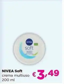 Acqua & Sapone NIVEA Soft crema multiuso offerta