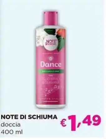 Acqua & Sapone NOTE DI SCHIUMA doccia offerta