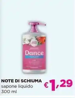 Acqua & Sapone NOTE DI SCHIUMA sapone liquido offerta