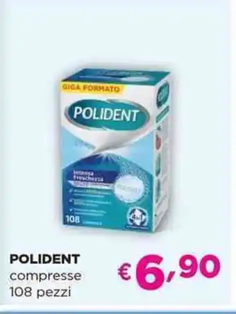 Acqua & Sapone POLIDENT compresse 108 pezzi offerta