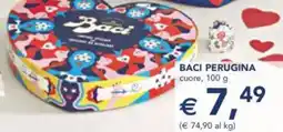 Esselunga Baci perugina cuore, 100 g offerta